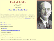 Tablet Screenshot of fredlocke.insulators.info