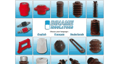 Desktop Screenshot of insulators.be